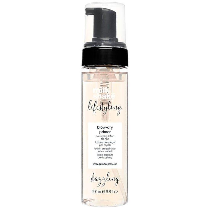 Milk Shake lifestyling blow dry primer smooths hair before styling