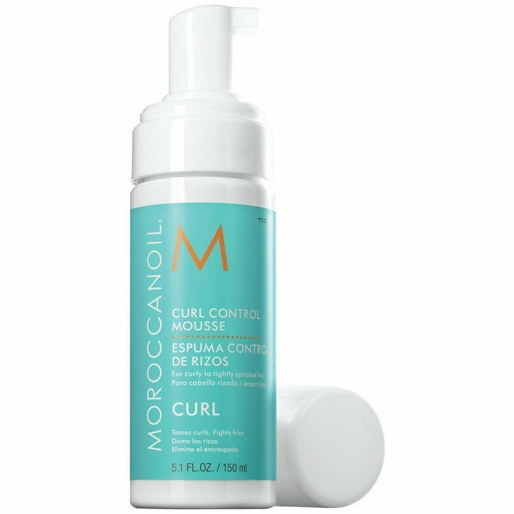 Moroccanoil curl control mousse defines curls with lightweight hold