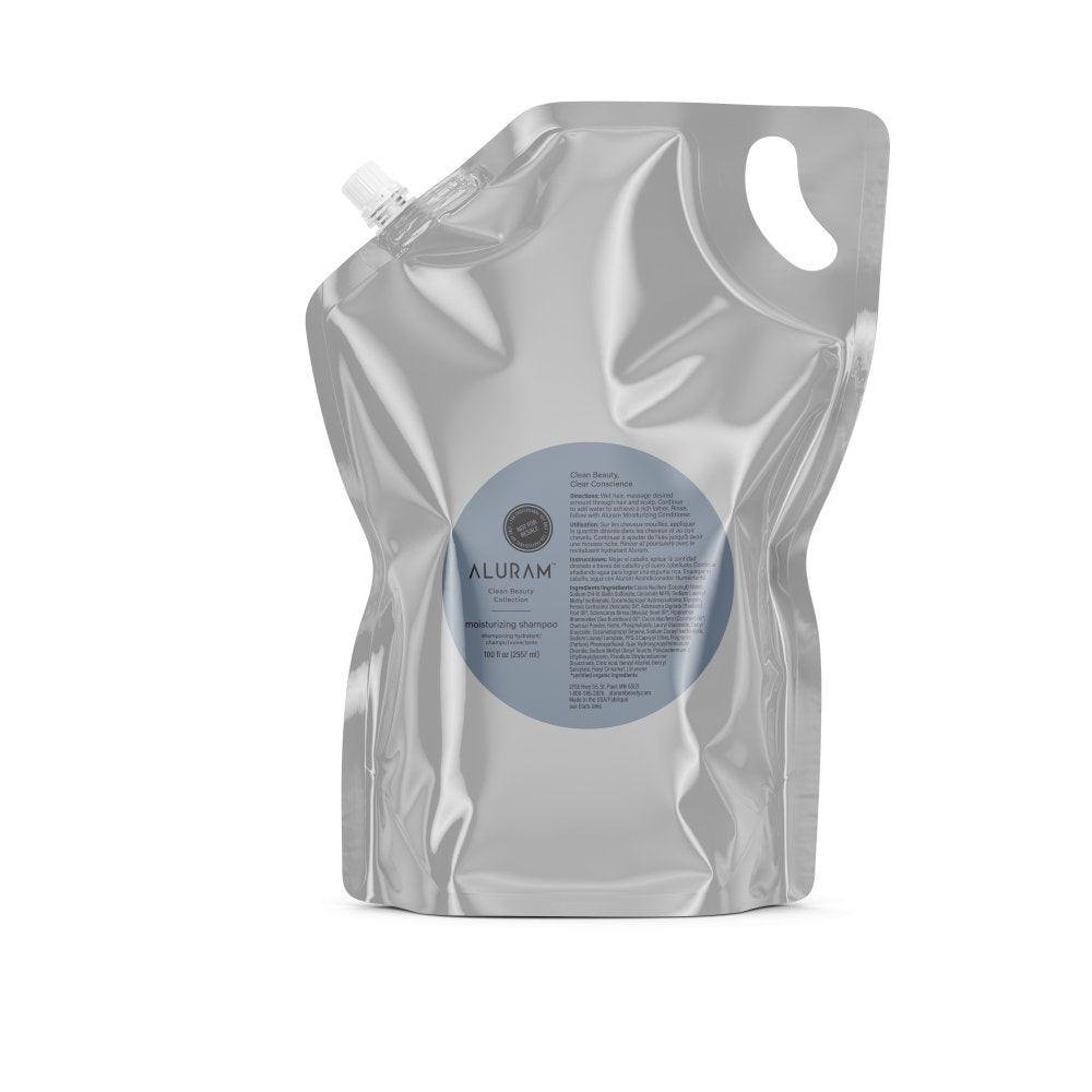 Aluram shampoo nourishes dry hair for softer smoother