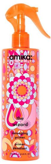 Amika detangling primer provides heat protection and hydration