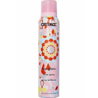 Amika top gloss shine spray adds instant radiant shine