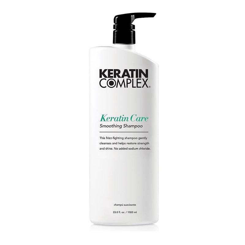 Keratin Complex Keratin Care Shampoo gently cleanses and strengthens hair