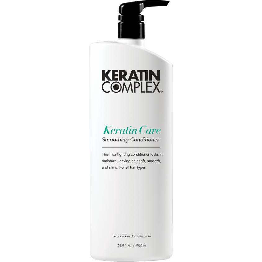 Professional smoothing conditioner by Keratin Complex for silky manageable hair