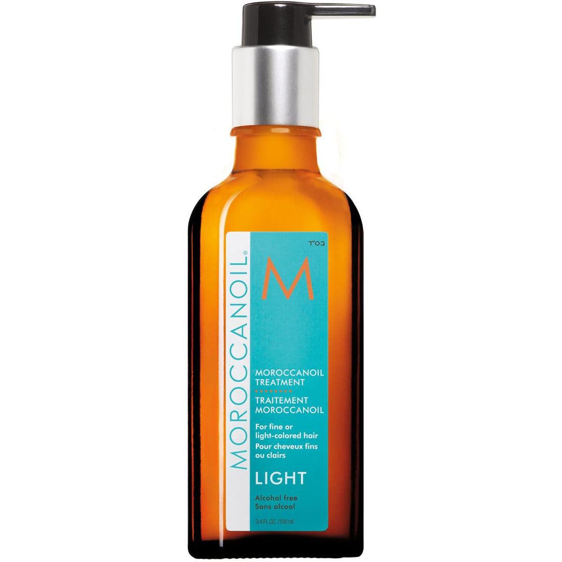 Moroccanoil light treatment smooths frizz and adds shine