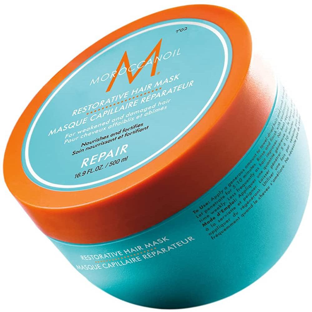 Moroccanoil restorative hair mask strengthens and restores elasticity