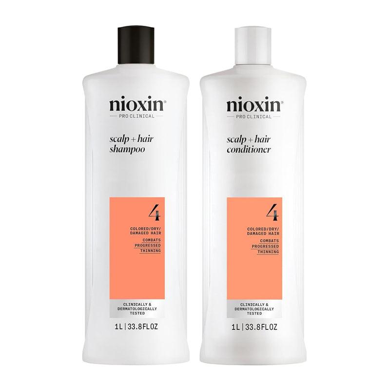 Nioxin System 4 Shampoo For Fine Hair Noticeably Thinning