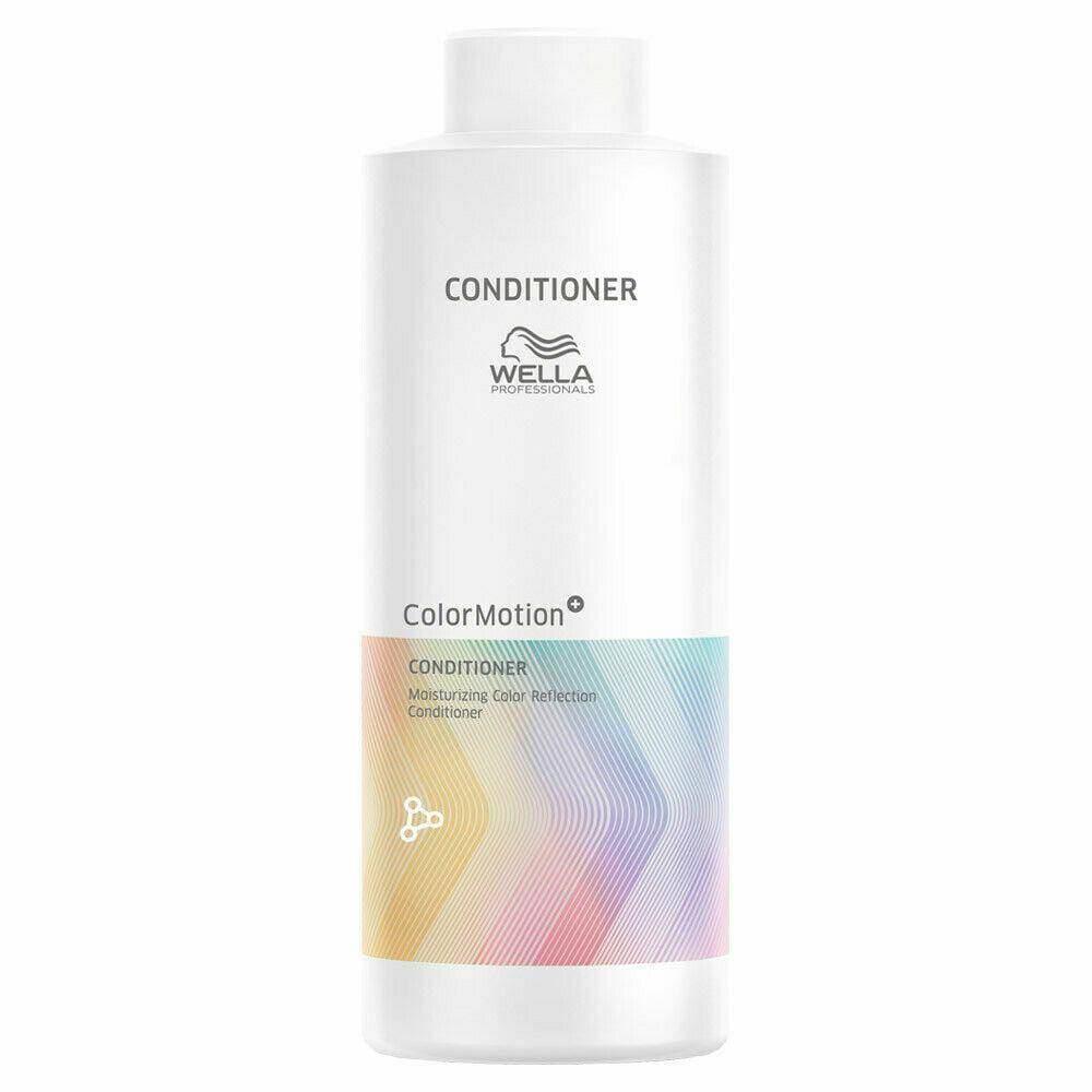 Wella ColorMotion+ conditioner smooths hair and boosts shine