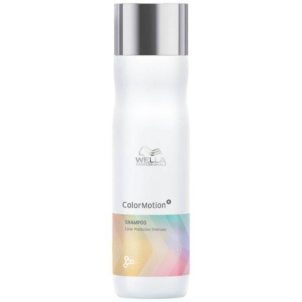 Wella ColorMotion shampoo cleanses while protecting hair color