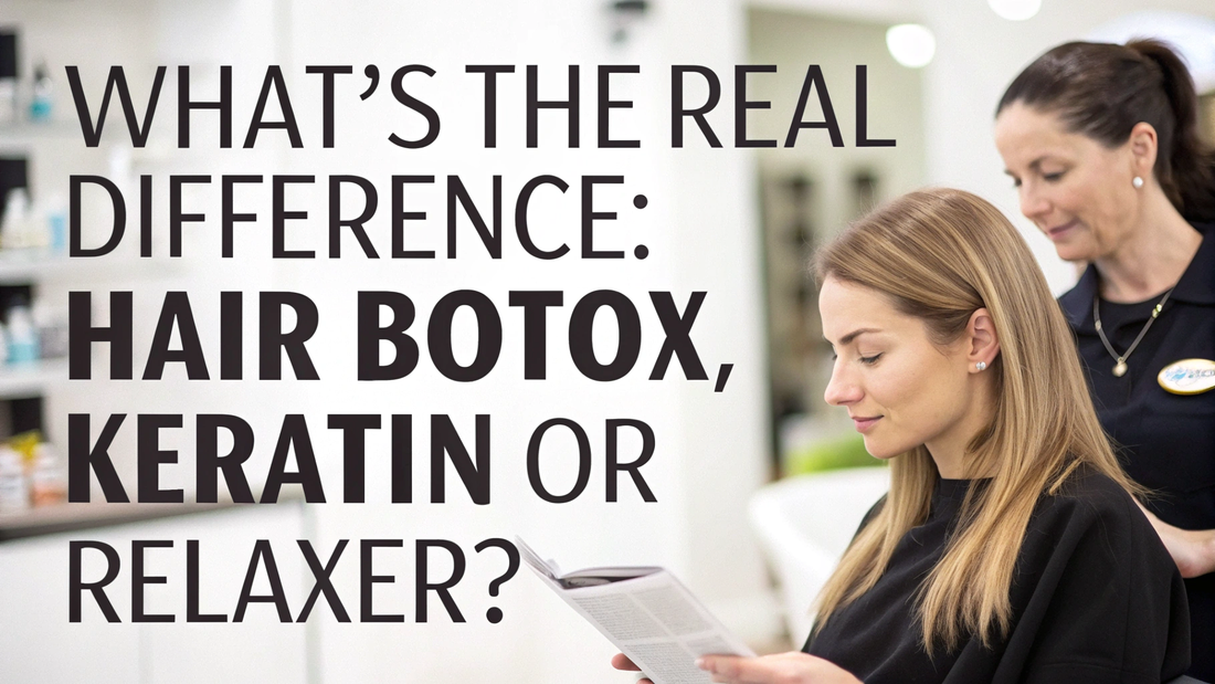 hair botox vs keratin vs relaxer Ottawa
