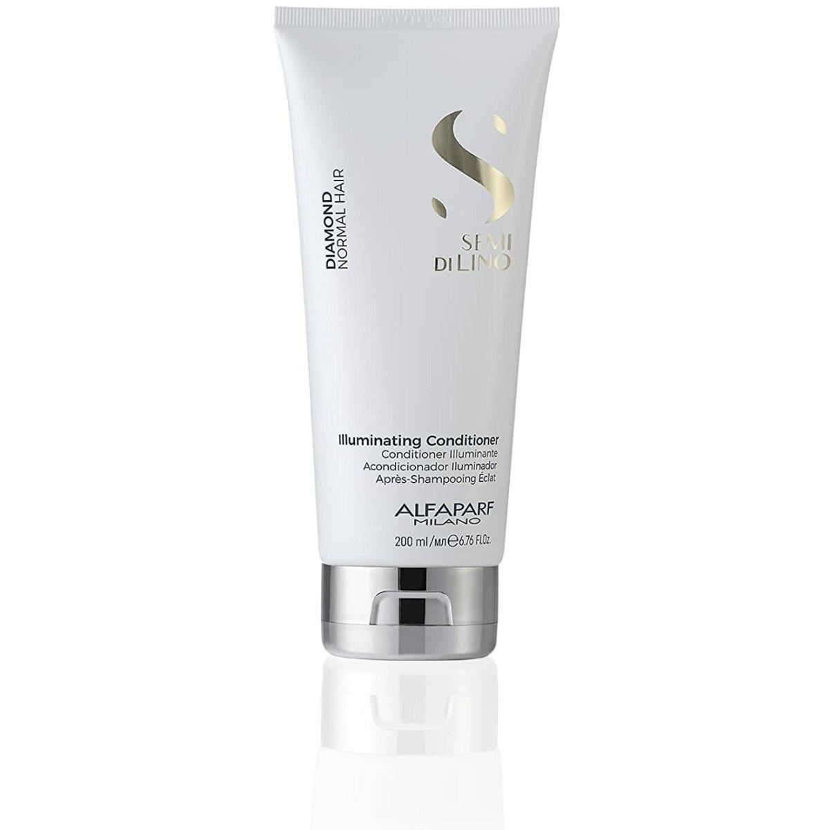 Alfaparf Milano Semi Di Lino Diamond Illuminating Conditioner front view