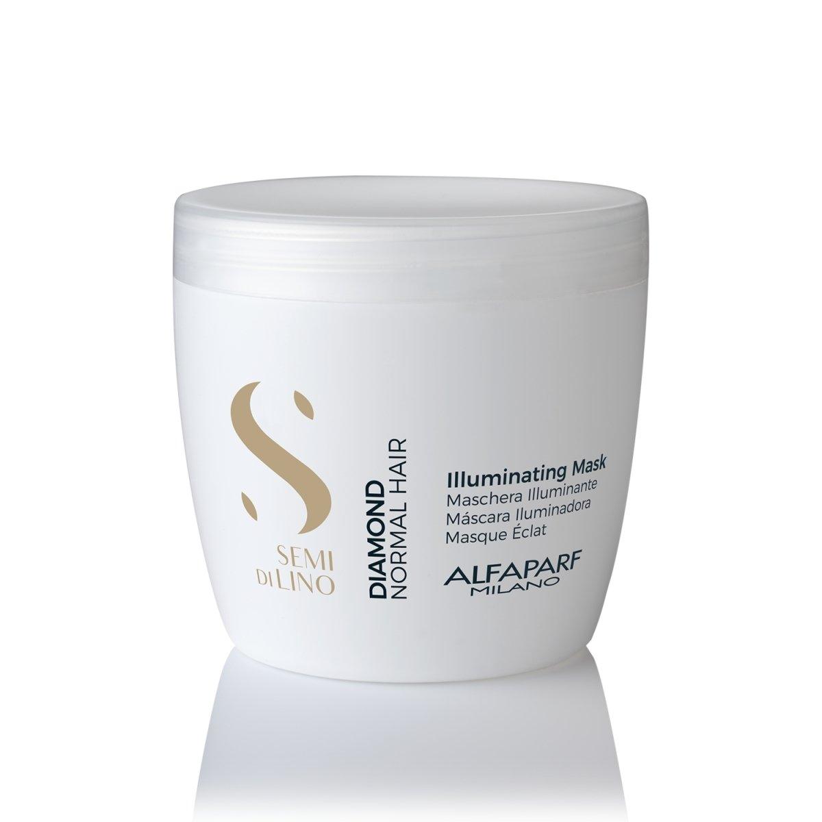 Close-up of Alfaparf Milano Semi Di Lino hair mask texture