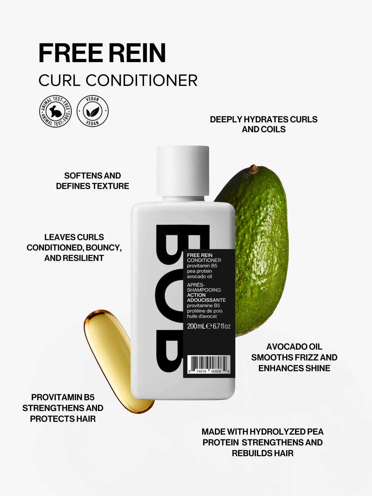 BOB Free-Rein Curl Conditioner