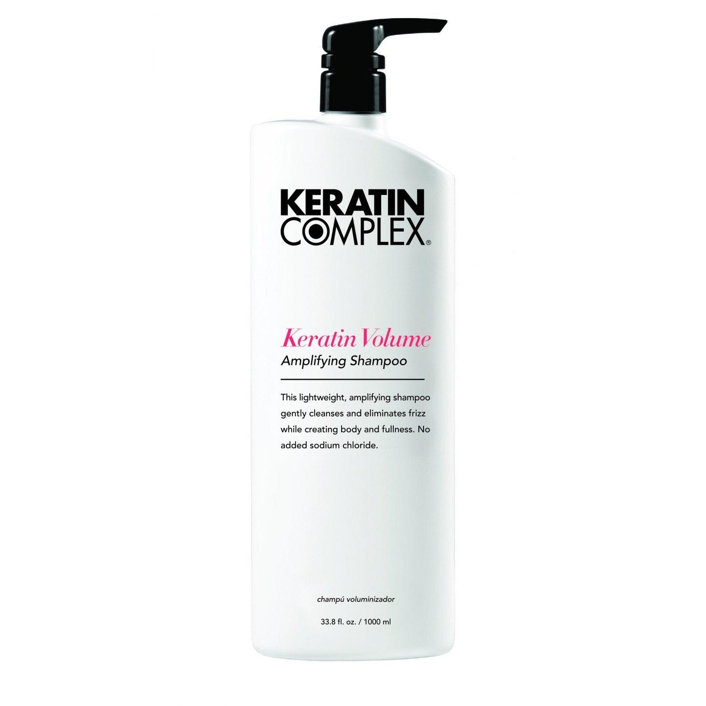 Volumizing shampoo by Keratin Complex designed for fine lifeless hair