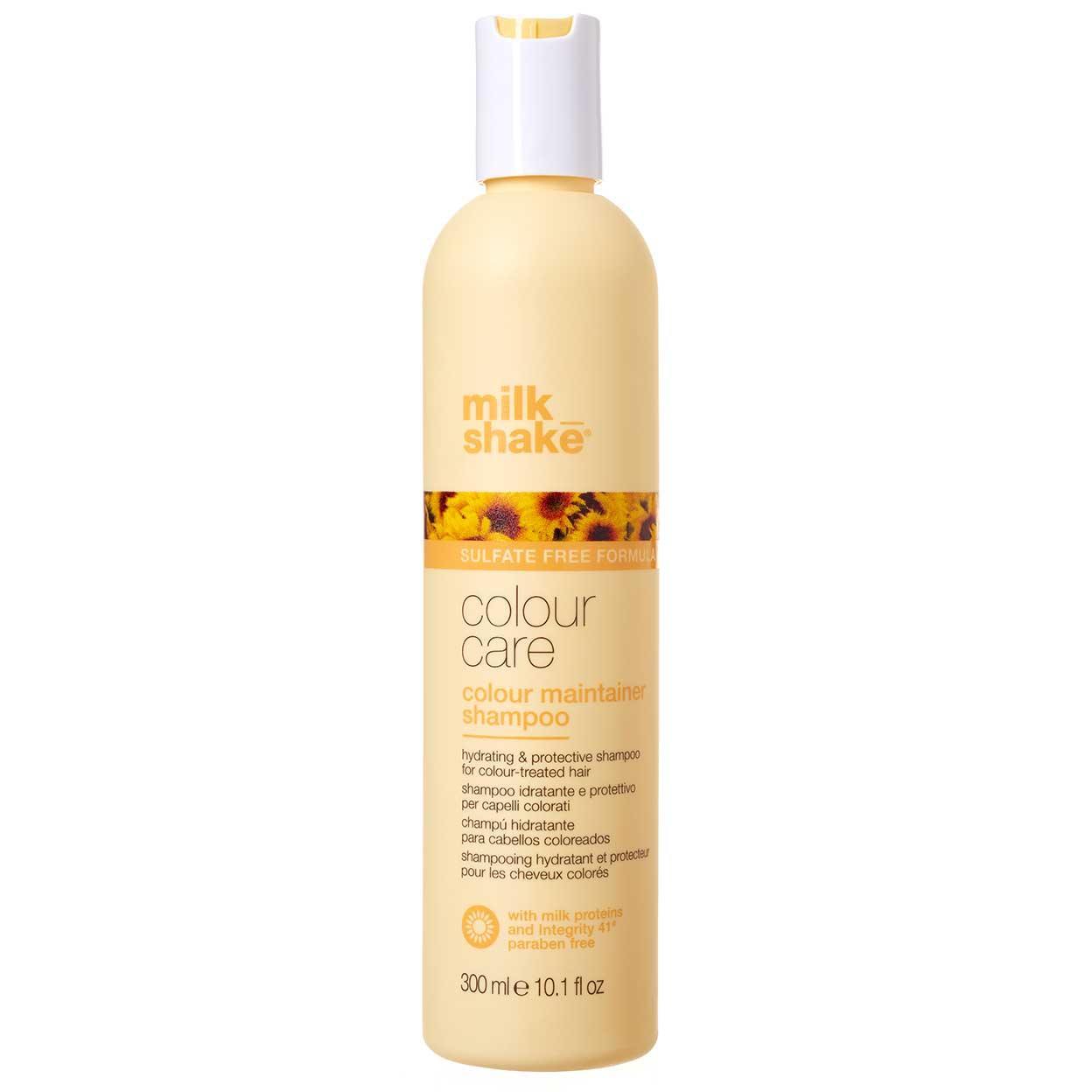 Milk Shake Color Maintainer Shampoo protects vibrant color treated hair