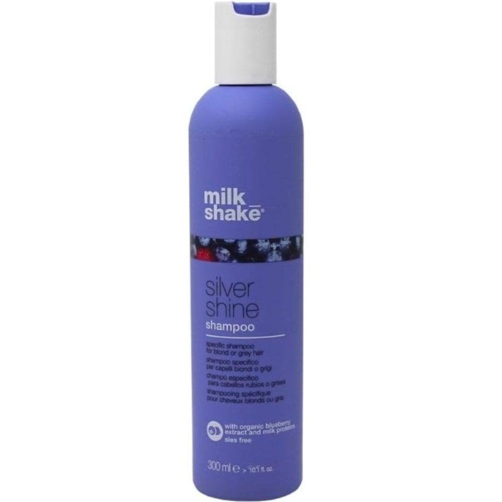 Milk Shake silver shine shampoo purple toning for blonde hair