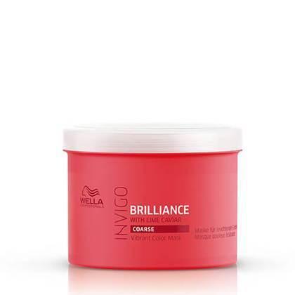 Wella Invigo Color Brilliance mask for coarse hair enhances color