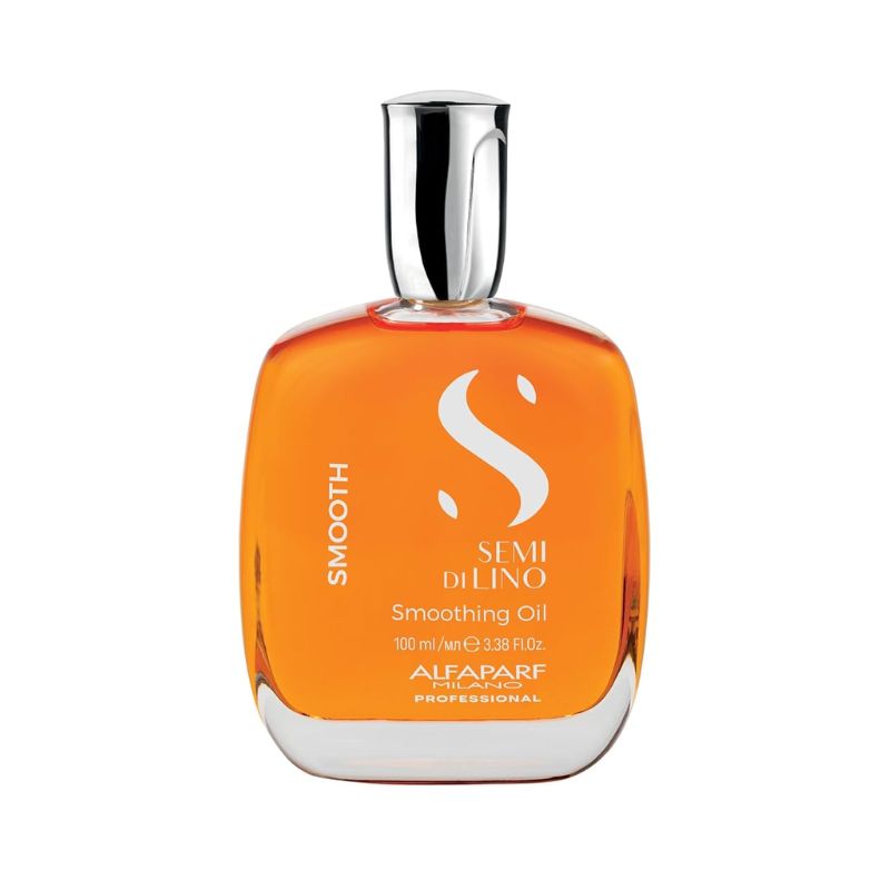 Alfaparf Milano Semi Di Lino Smoothing Oil front bottle view