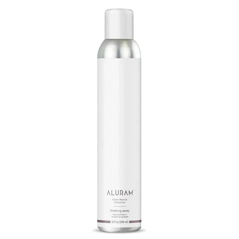 Aluram Finishing Spray 10oz provides flexible hold and long lasting style