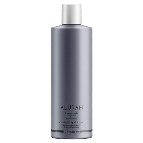Aluram moisturizing shampoo gently cleanses while restoring moisture balance