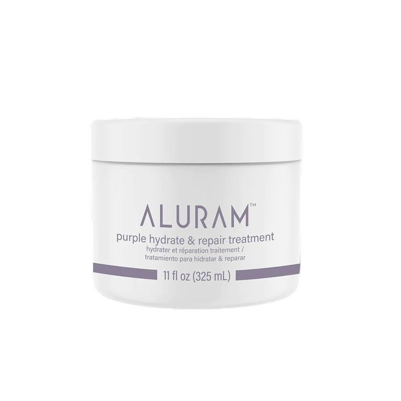 Aluram Purple Hydrate & Repair Treatment 11oz for blonde and color-treated hair