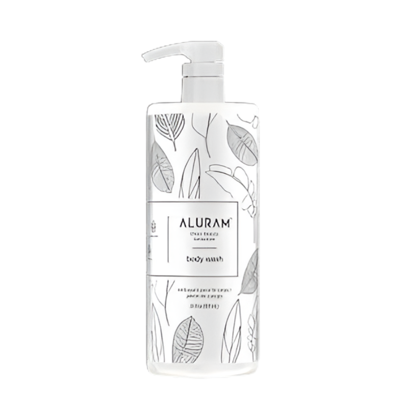 Aluram body wash leaving skin soft smooth and refreshed