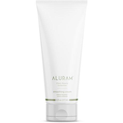 Aluram smoothing cream tames frizz and smooths unruly hair