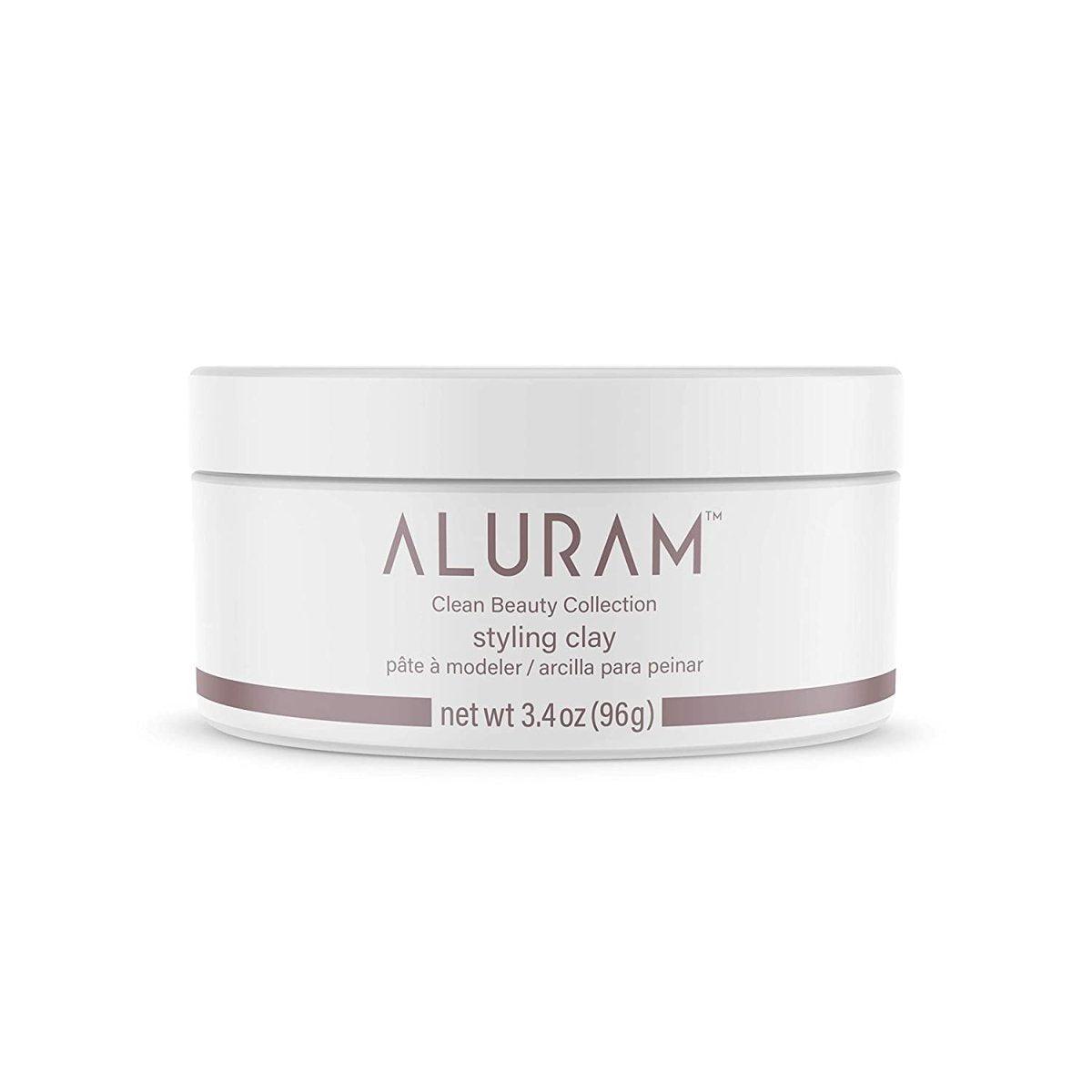 Aluram Styling Clay creating natural texture and medium hold