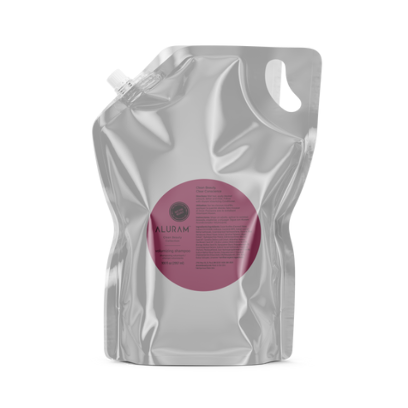 Aluram volumizing shampoo boosts body and fullness