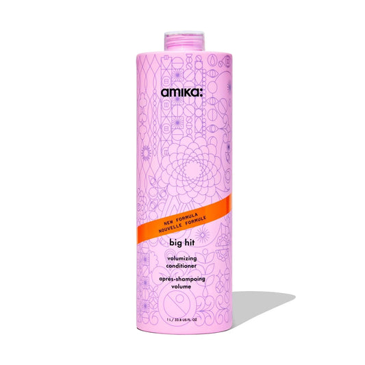 Amika big hit volumizing conditioner adds lightweight body and fullness