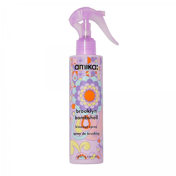 Amika Brooklyn Bombshell blowout spray adds volume and body