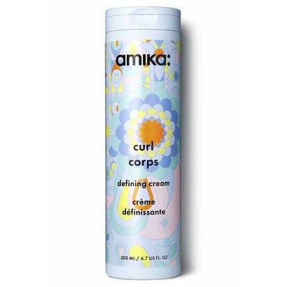 Amika curl corps defining cream enhances natural curl definition