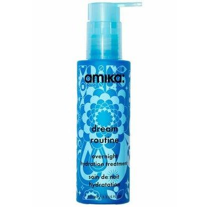 Amika Dream Routine overnight treatment deeply hydrates dry hair
