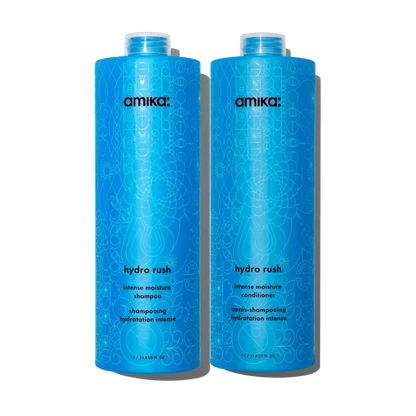 Amika intense moisture shampoo restores softness and shine