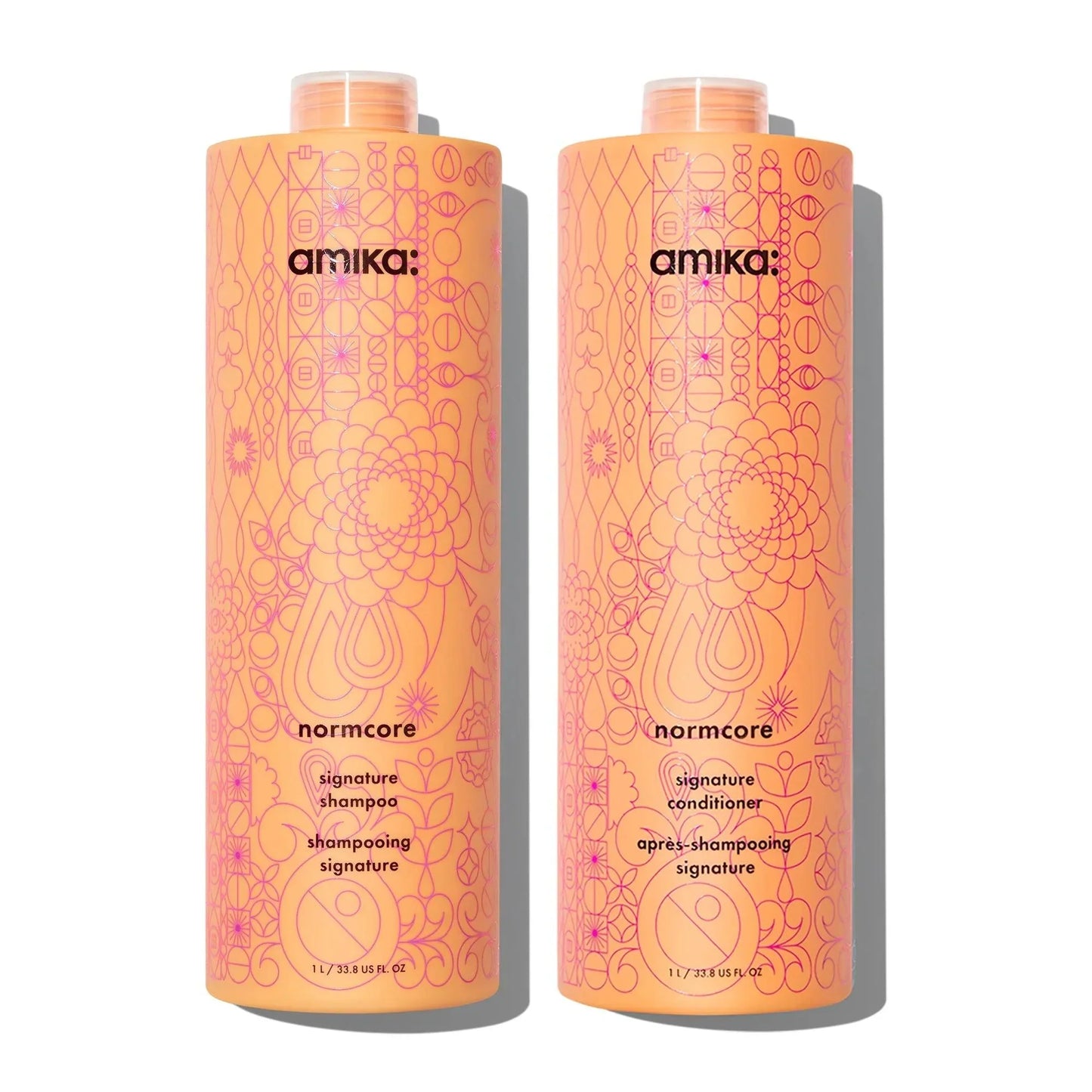 Amika normcore shampoo leaves hair smooth manageable and healthy