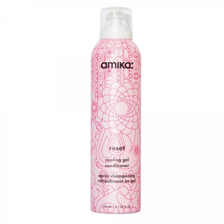 Amika Reset cooling gel conditioner soothes scalp and hydrates hair