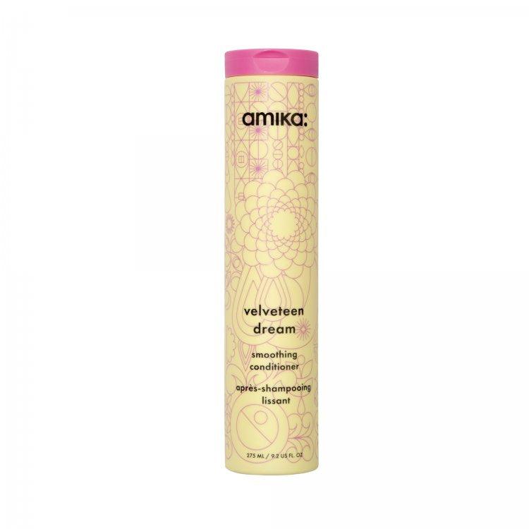 Amika velveteen dream conditioner smooths hair and reduces frizz