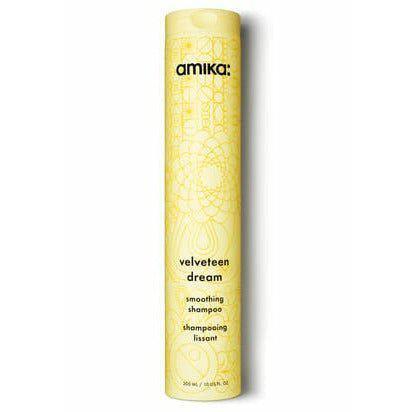 Amika Velveteen Dream smoothing shampoo nourishes and softens hair