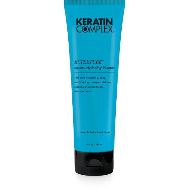 Keratin Complex KCTEXTURE Intense Hydrating Masque restores moisture to curls