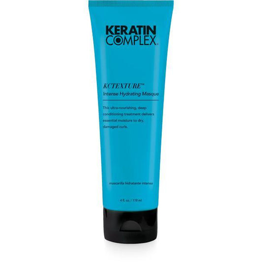Keratin Complex KCTEXTURE Intense Hydrating Masque restores moisture to curls