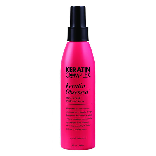 Keratin Complex Keratin Obsessed smoothing treatment enhances shine and softness