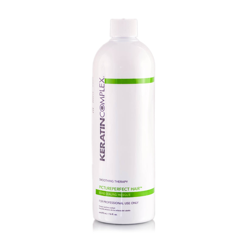 Keratin Complex Picture Perfect Masque smooths hair for a flawless finish