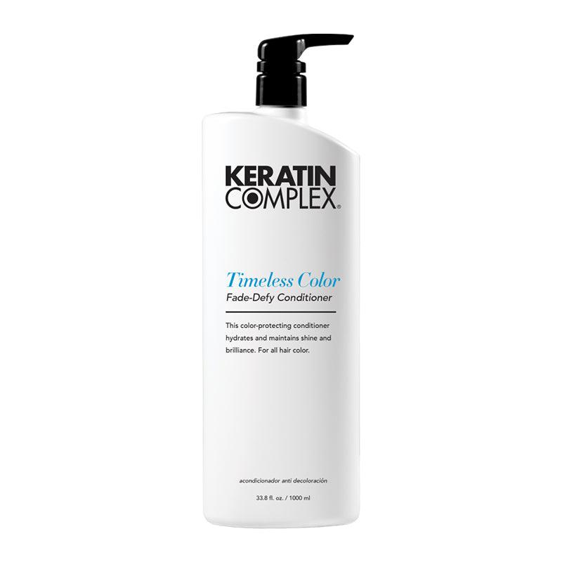 Keratin Complex Timeless Color Fade-Defy Conditioner for color longevity and softness