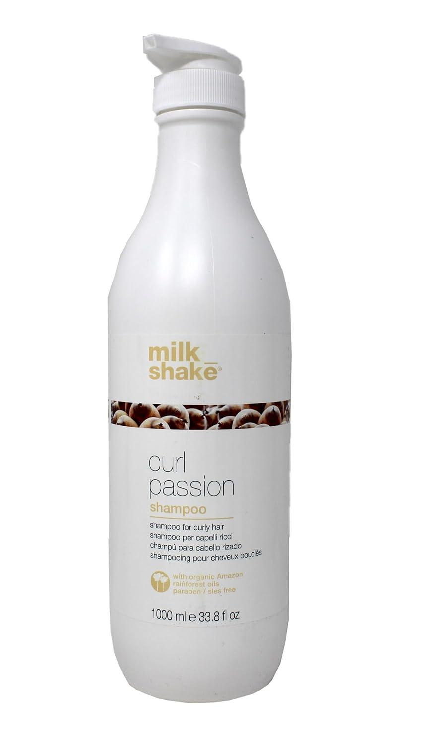Milk Shake Curl Passion Shampoo nourishing formula enhances natural curls