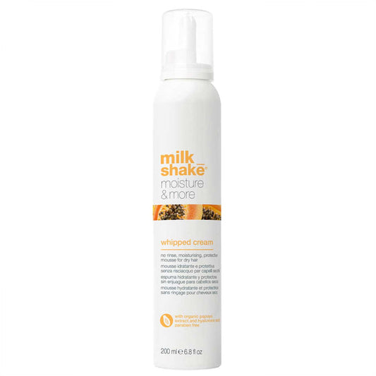 Milk Shake moisture and more whipped cream 6.8 oz leave in foam