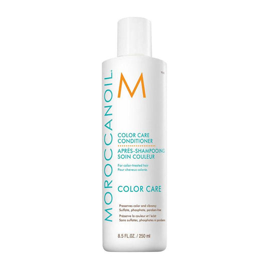 Moroccanoil color care conditioner nourishes and protects hair color