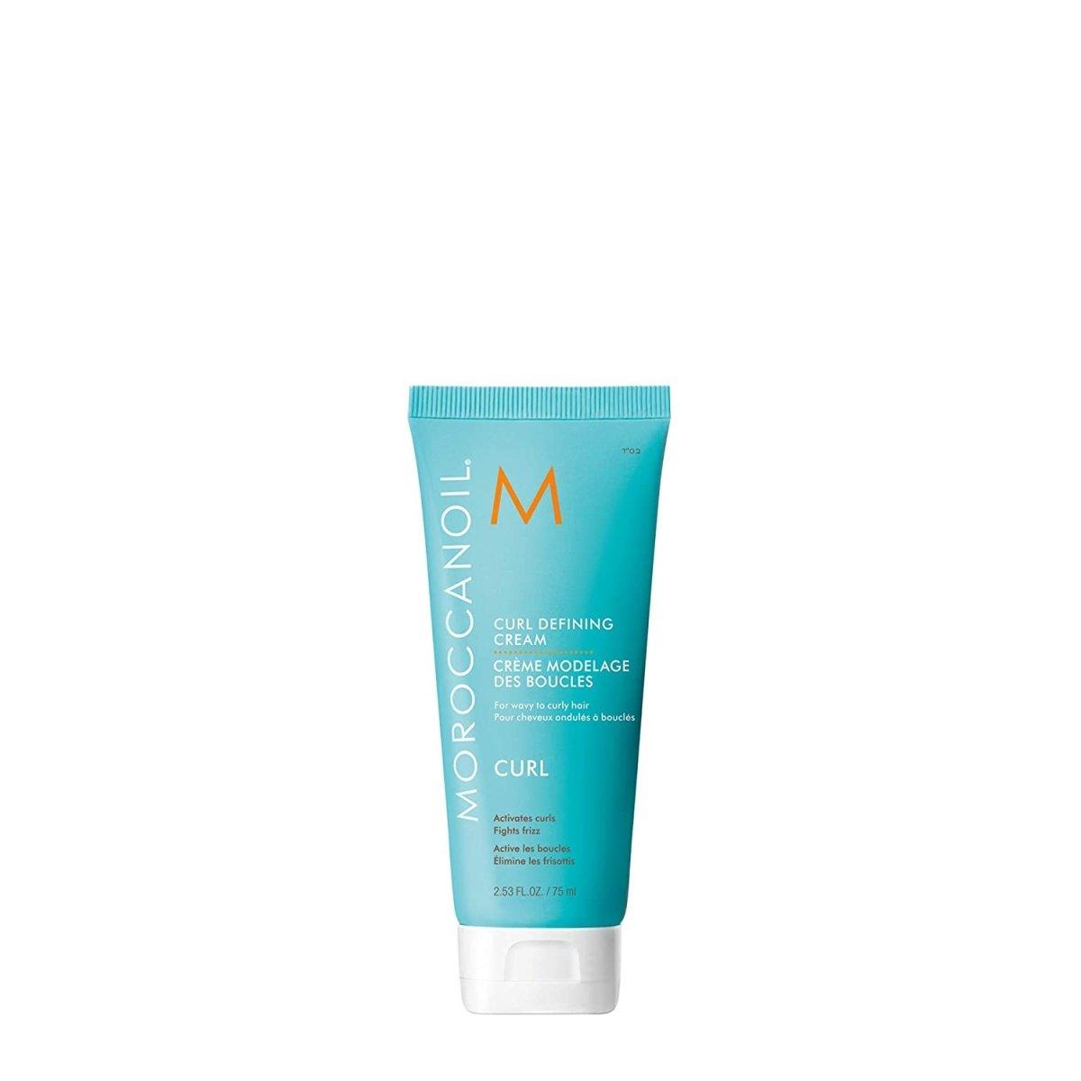 Moroccanoil curl defining cream enhances curl shape and control