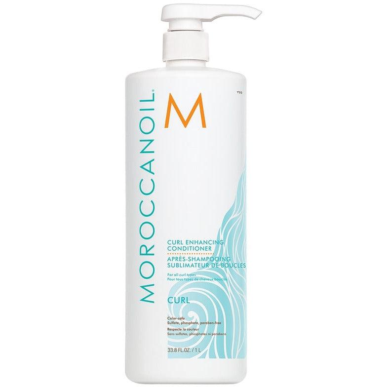 Moroccanoil curl enhancing conditioner hydrates curly hair gently