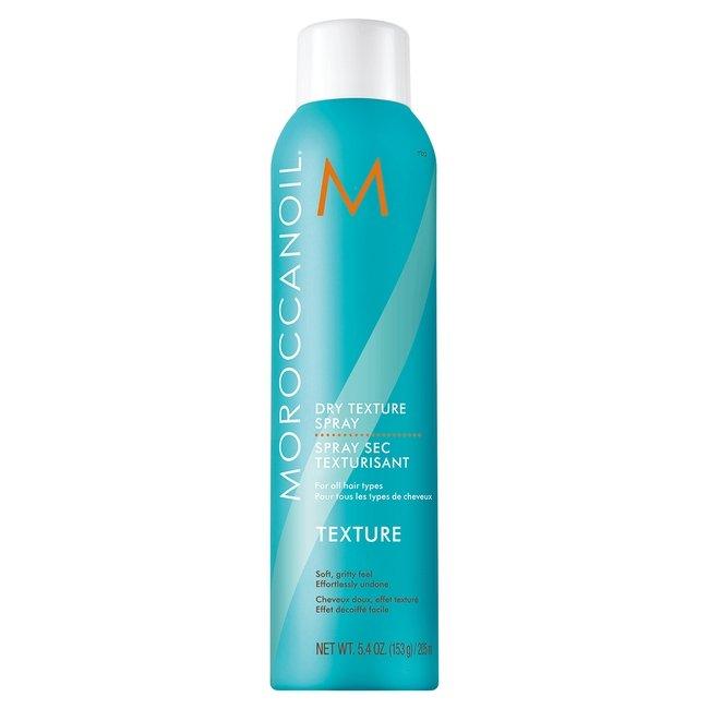 Moroccanoil dry texture hairspray adds volume and flexible hold