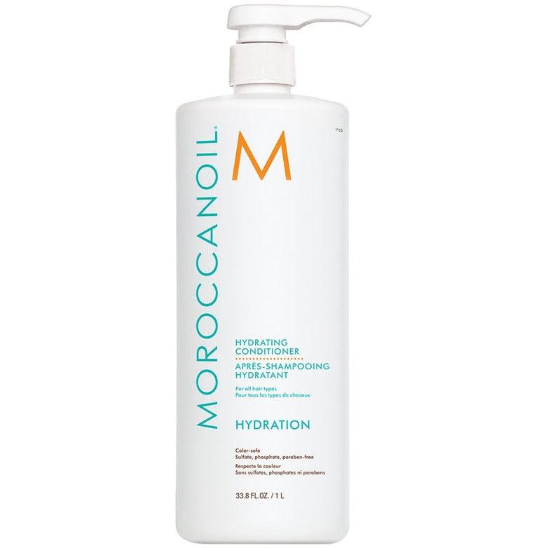 Moroccanoil hydrating conditioner leaves hair soft and manageable