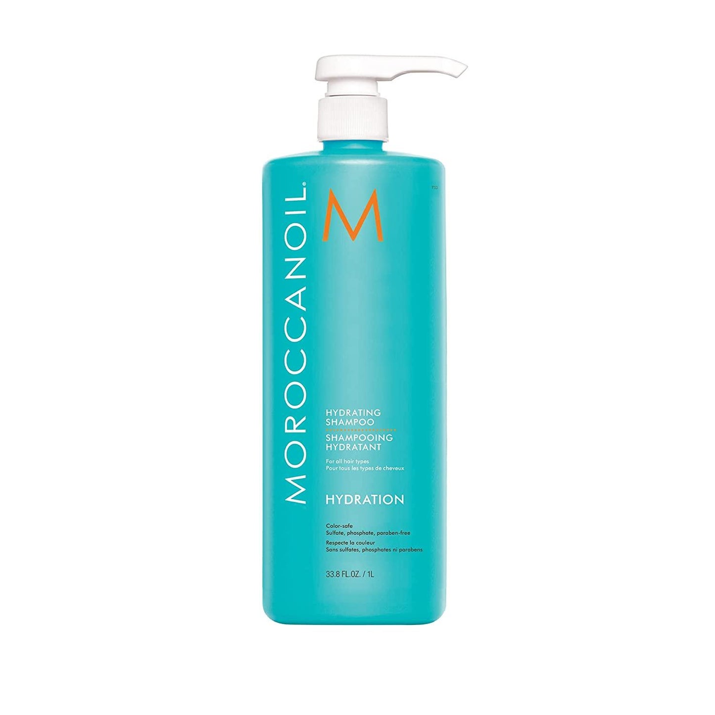 Moroccanoil hydrating shampoo restores softness and healthy shine